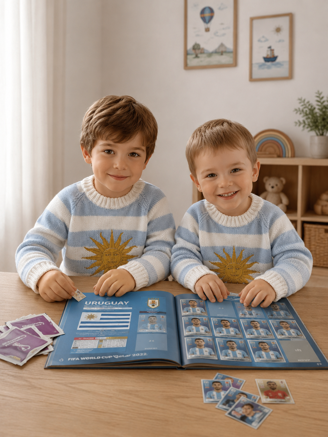 Sweater mini rayas