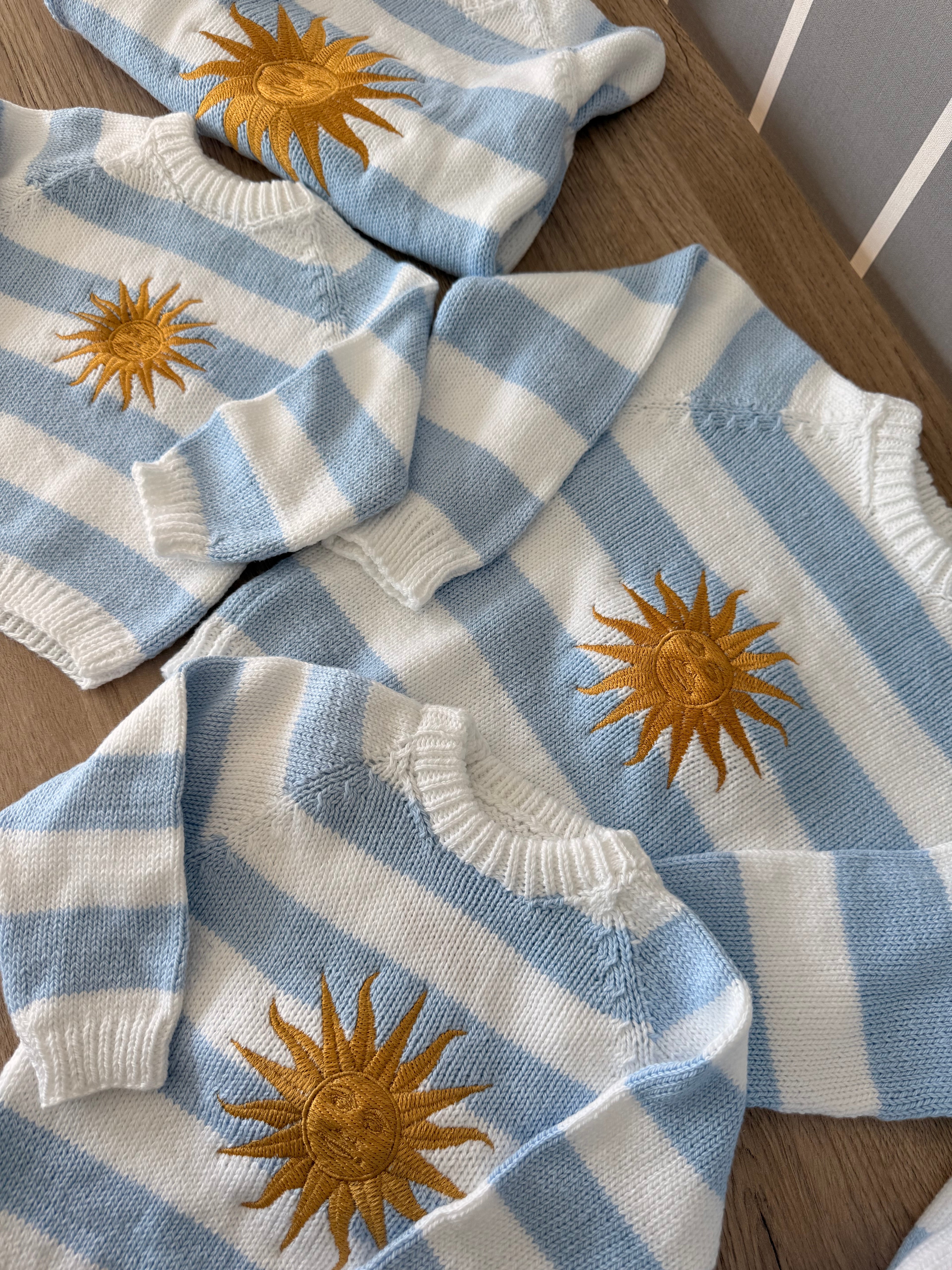 Sweater mini rayas