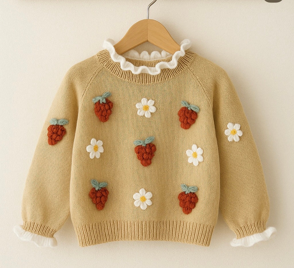 Sweater frutillas